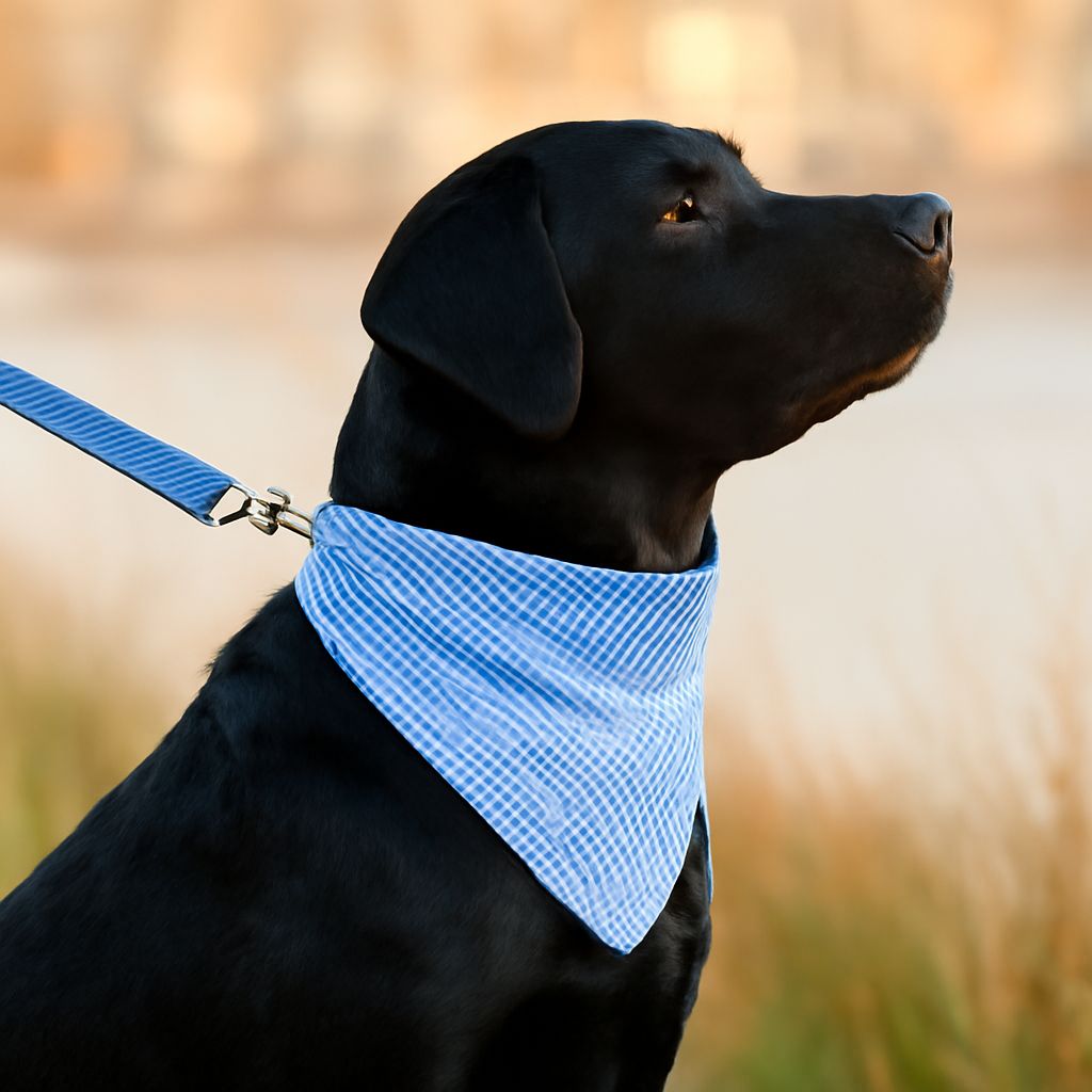 Blue Dog Collar and Dog Bandana Collar: How to Choose and Style Both