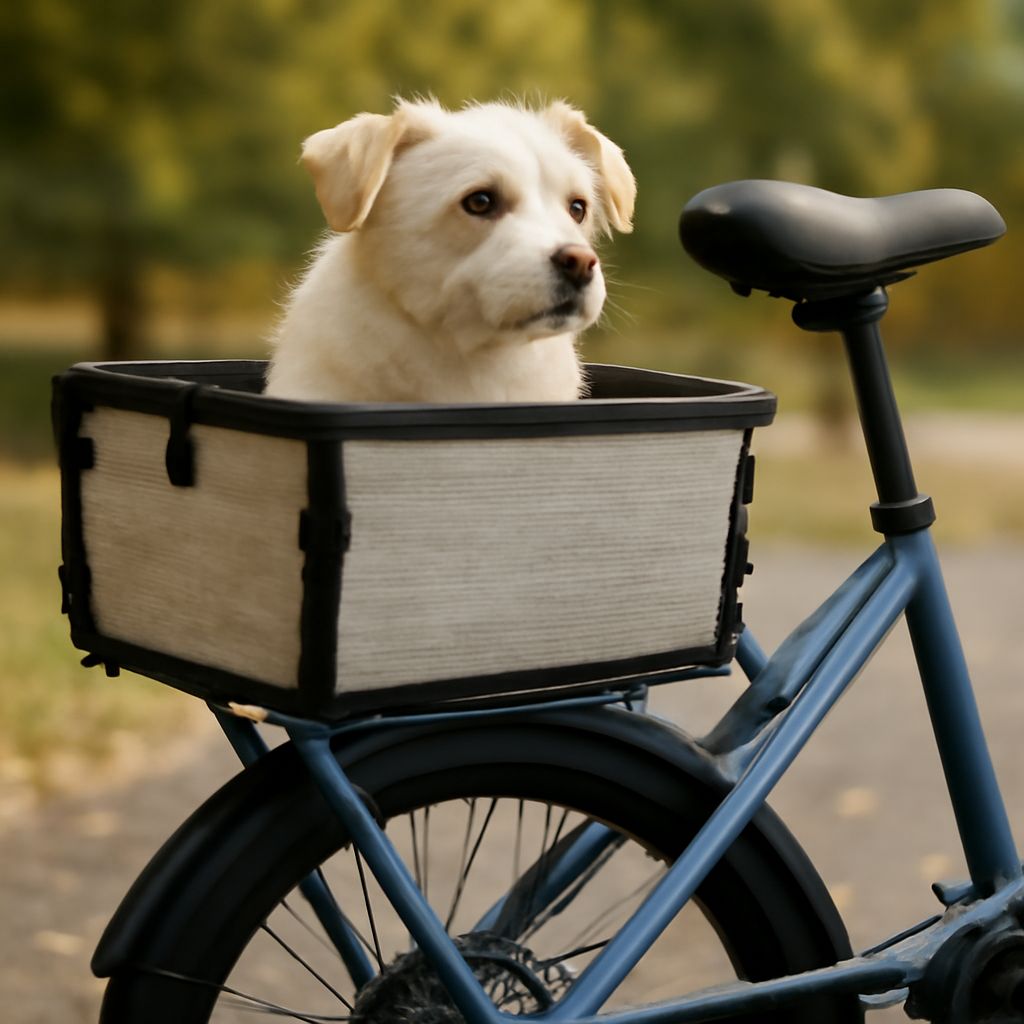 Dog Bicycle Basket and Bicycle Pet Carrier: Choosing the Right Ride for Your Dog