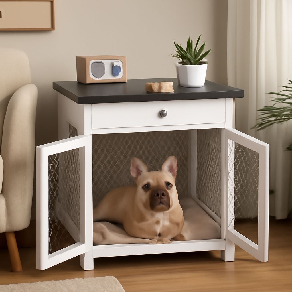 Dog Crate Side Table: Stylish Solutions for Your Pet