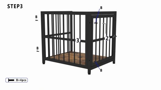 Dog Crate Side Table: The Perfect Blend of Functionality and Style