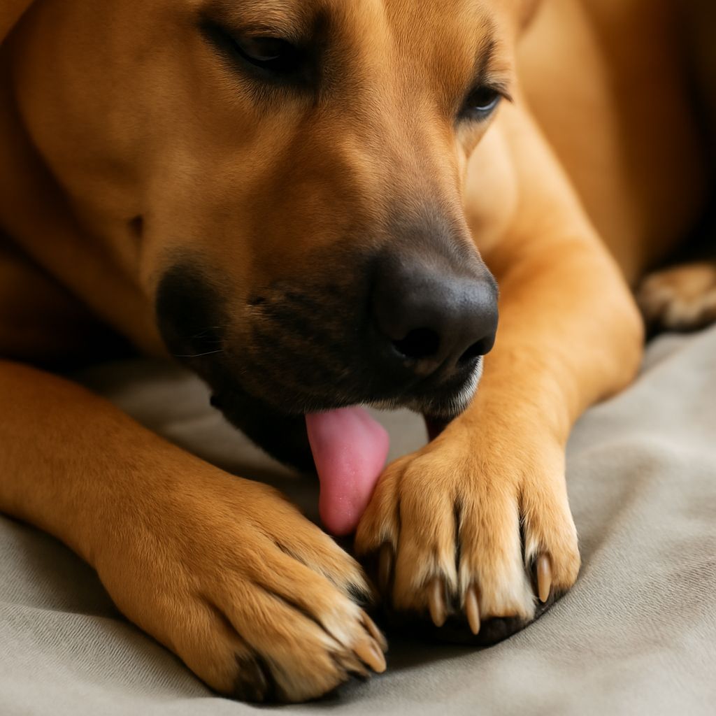 Dog Keeps Chewing Paws: Causes and Solutions