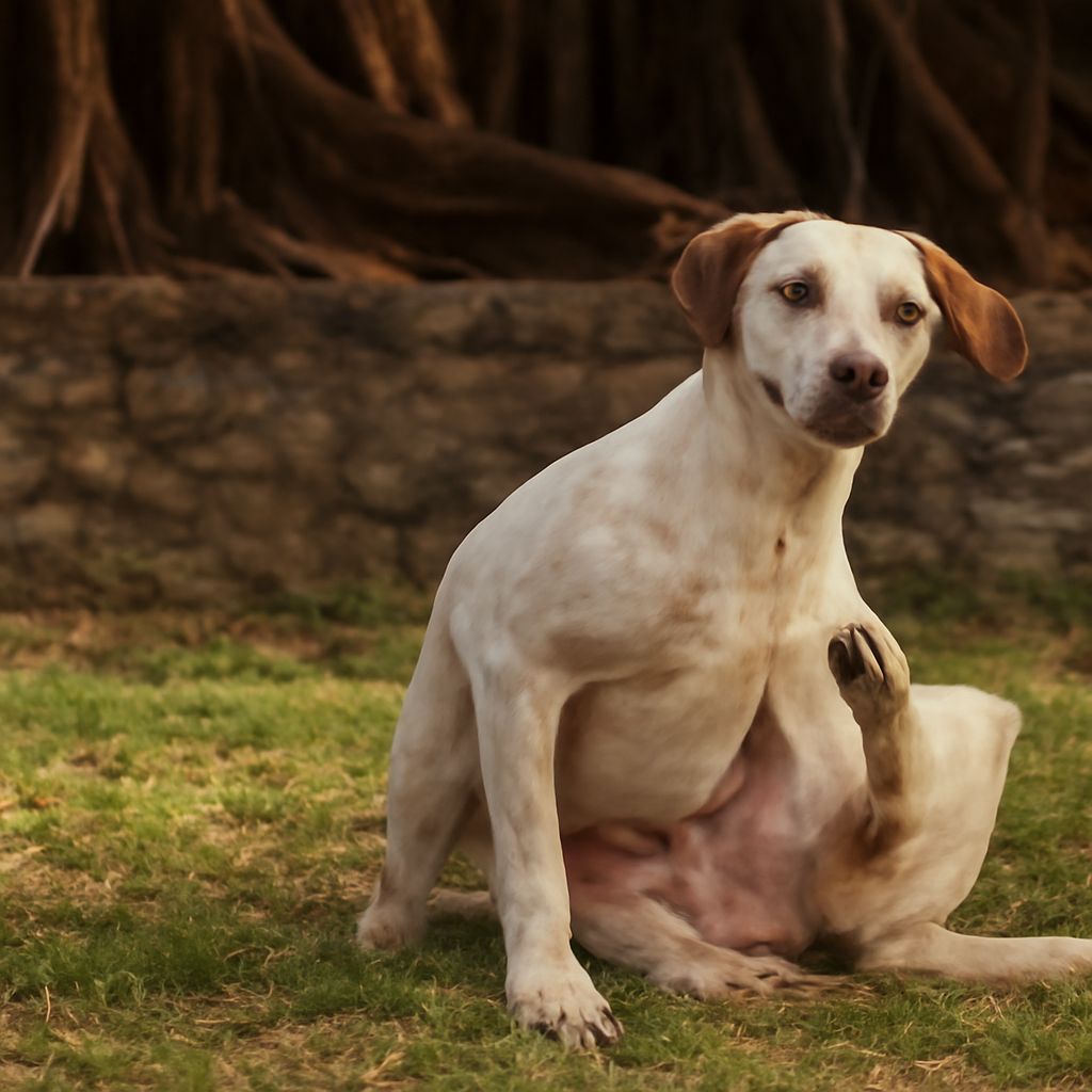 Effective dog skin allergies treatment for a dog with skin allergies
