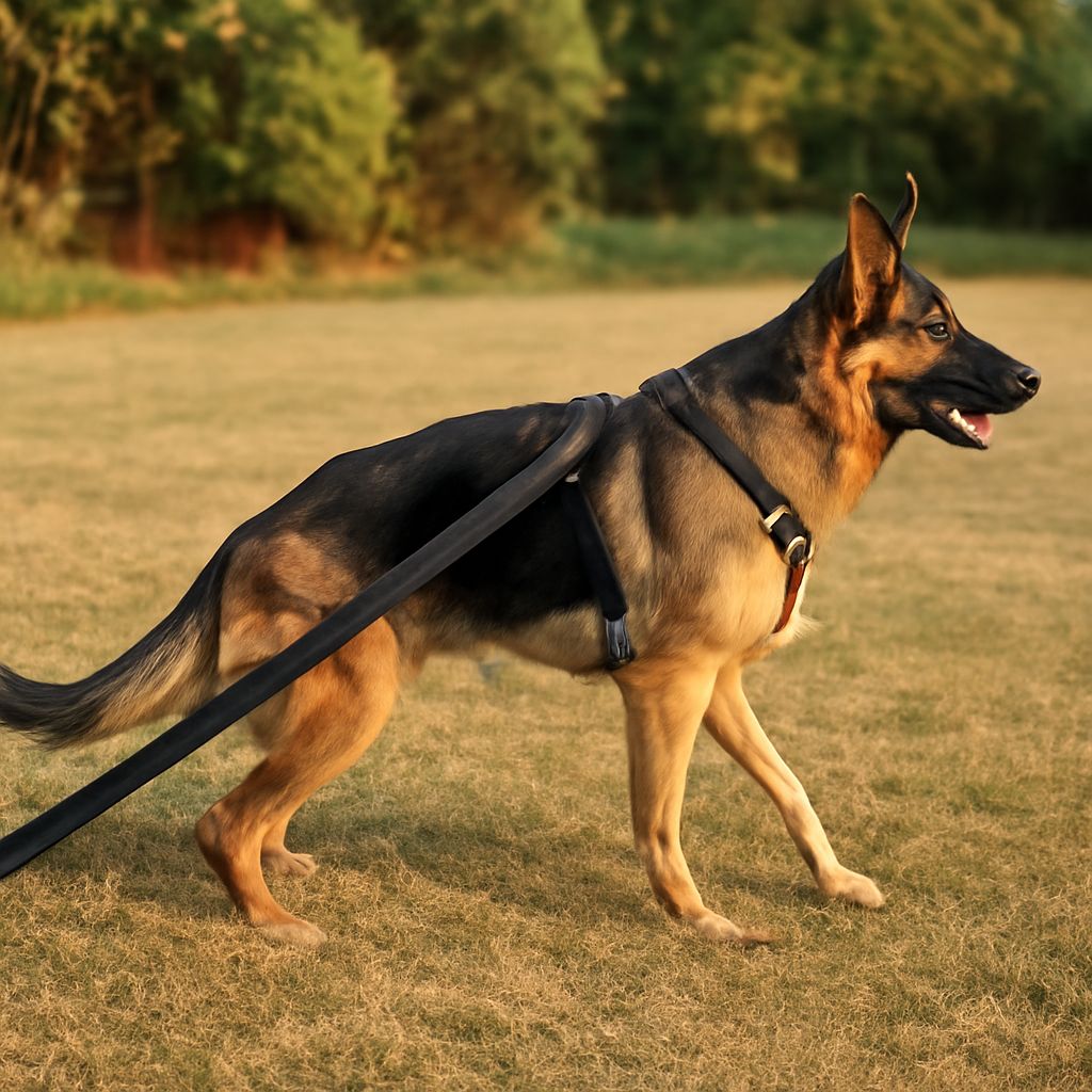 Dog weight pulling and harness equipment