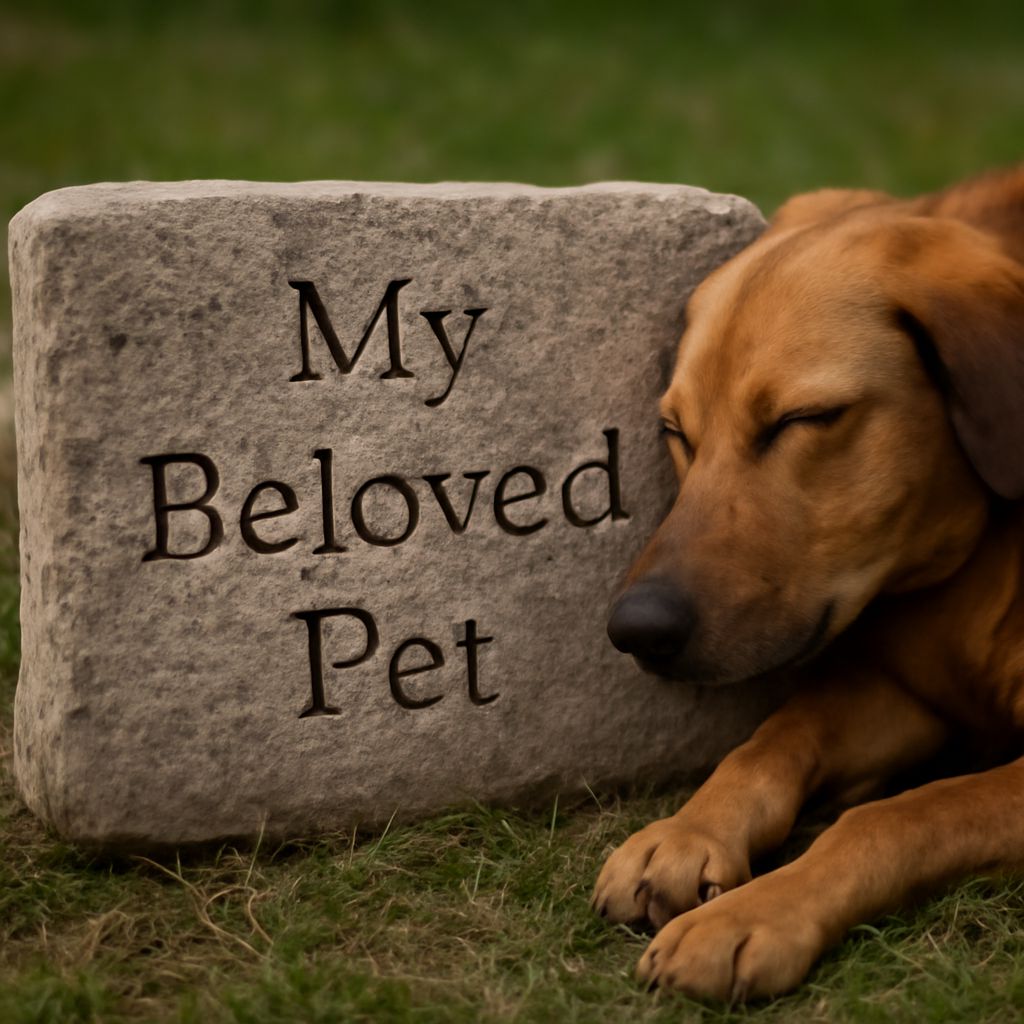 How to bury a dog and how deep to bury a pet