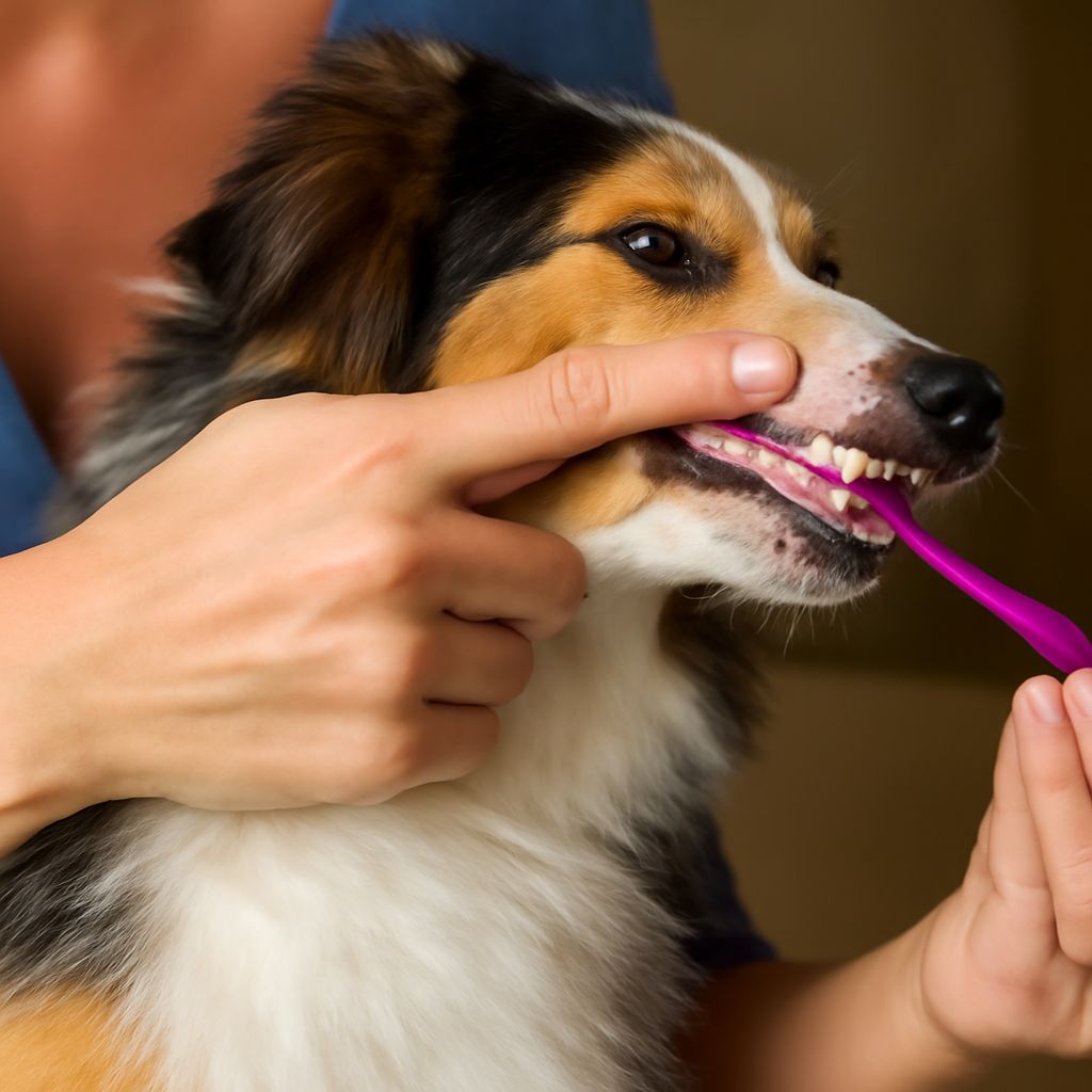 Dog Leather Collars and Dental Health: A Guide