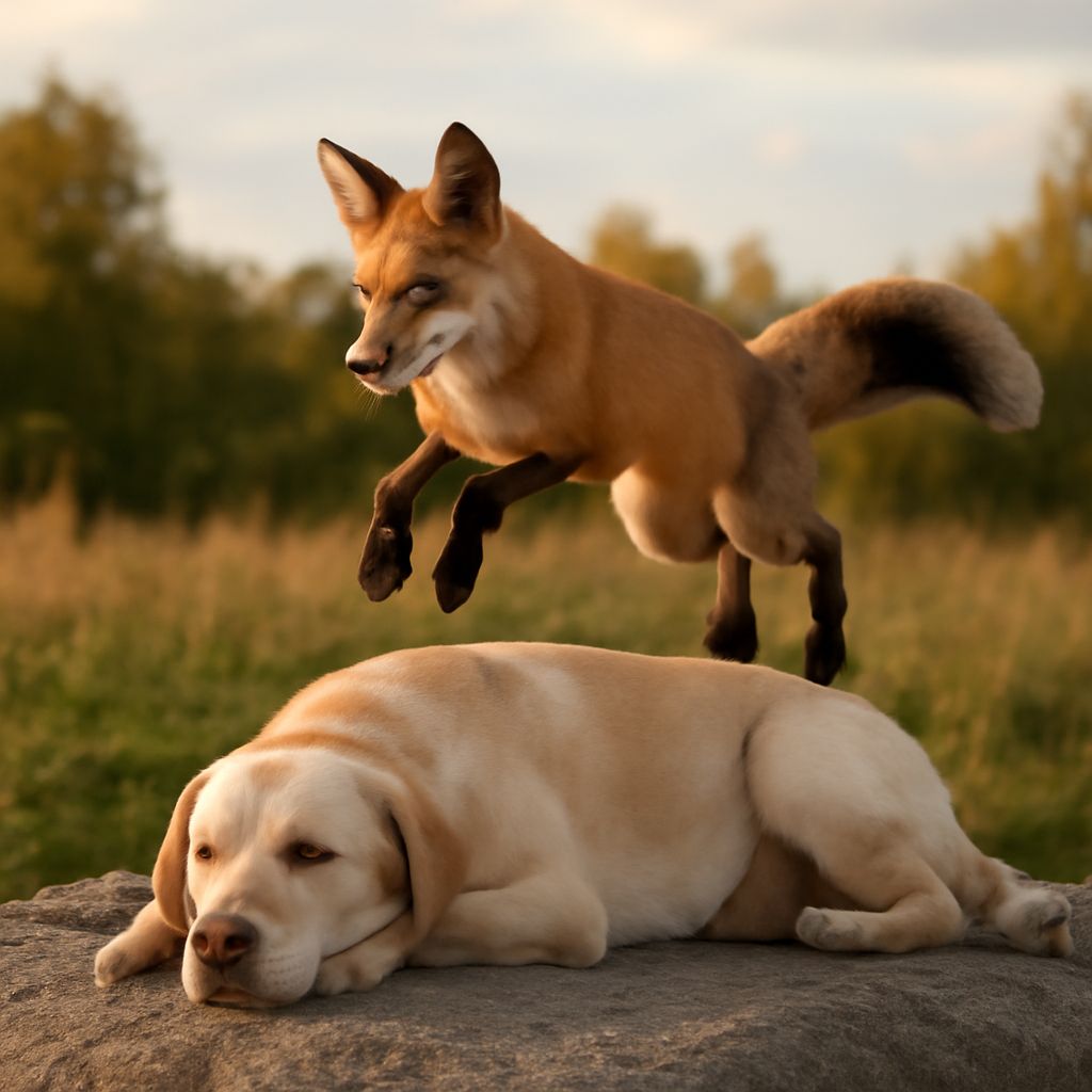 the quick brown fox jumped over the lazy dog test with pet bobcat for sale