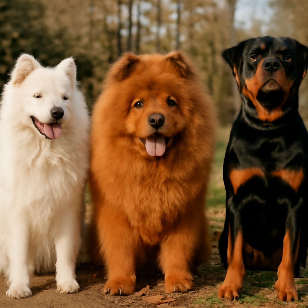 A showcase of expensive dogs and rich people dogs