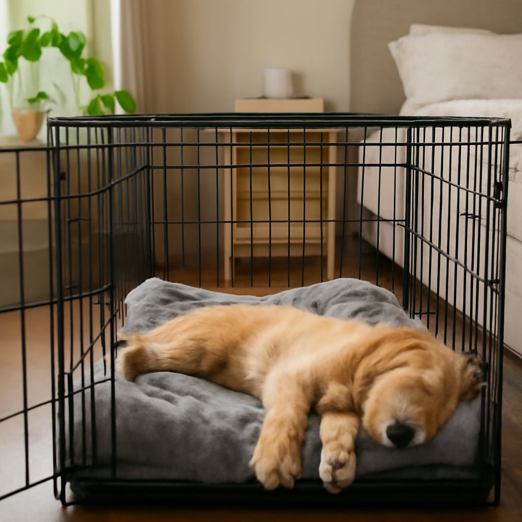 Is It Cruel to Crate a Dog at Night?